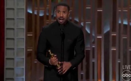 Michael B. Jordan wins his first Oscar for Best Actor In A Leading Role in “Sinners”