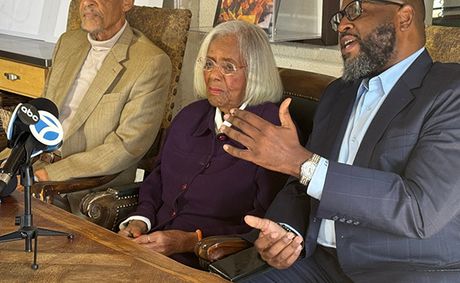 Elderly woman locked in legal dispute with tenant