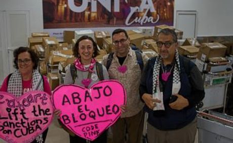 Tons of aid flows into Cuba as humanitarian convoy arrives on the struggling island