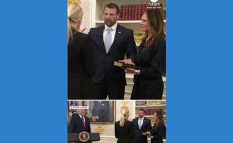 WATCH: President Trump hosts swearing-in ceremony for DHS Secretary Markwayne Mullin