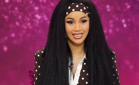 Polka Dot Perfection: Cardi B Elevates Coordinated Style In Rowen Rose Look With Matching Hair Band