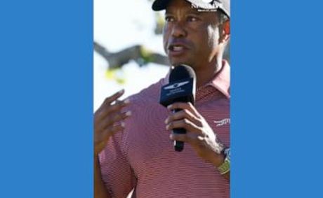 WATCH: Tiger Woods was involved in a rollover crash in Jupiter Island, Florida, on Friday afternoon, the Martin County Sheriff’s Office said.