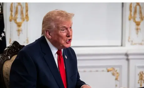 ‘Where Is His Neck?’: Trump Juggles War Talk at Mar-a-Lago Party Before Debuting a Suspicious Sculpture That Has Fans Spotting One Missing Detail