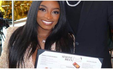 Simone Biles Expands Her Empire with ‘Taste of Gold’ Restaurant in Houston Airport