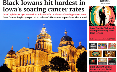 Grab a copy of the March edition of the Black Iowa Newspaper