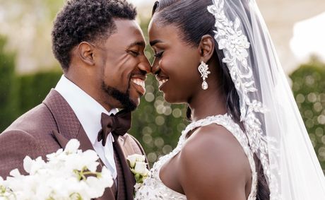 All Shades Of Melanin: Noah Lyles And Junelle Bromfield Deliver A Fashion-Forward Georgia Wedding Rooted In Black Elegance