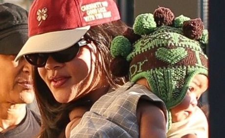 Mini Style Star: Rihanna’s Daughter Steps Out In Vintage Dior For First Public Appearance