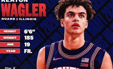 Keaton Wagler stuns Illinois with his NBA draft decision