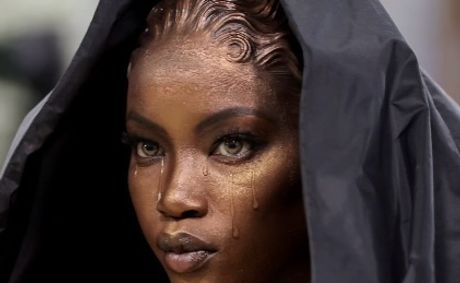 Gilded And Powerful: Anok Yai Embraces Fine Art Beauty With Metallic Tears At The Met Gala 2026