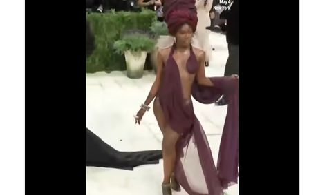 Doechii turns heads at Met Gala in dark Marc Jacobs
