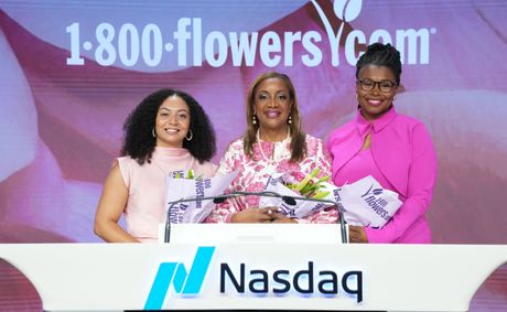 Alpha Kappa Alpha Sorority, Inc. rings opening bell at Nasdaq with 1-800-FLOWERS.COM
