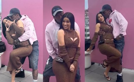 WATCH: Viral Videos Of Cardi B And Stefon Diggs Cozy At Mother’s Day Event Shocks