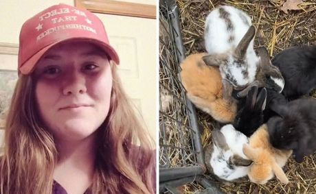 Michigan rancher feeds the baby bunnies. Then they notice something unusual in the pen: ‘They were hiding it’