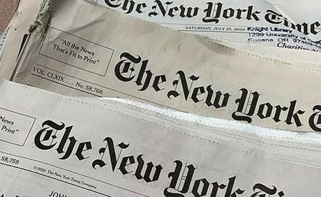 Civil rights agency sues New York Times for discrimination against white editor