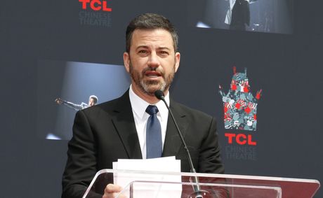 Jimmy Kimmel goes dark the night Colbert says goodbye