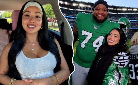 Eagles’ Fred Johnson Accused of Ditching Pregnant GF Lyss Okada for Hinge Hookups