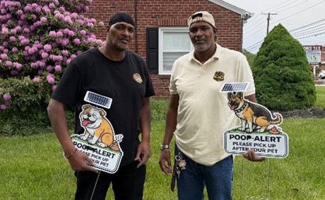 Black Twin Brothers Launch Patent-Pending Motion-Activated Yard Sign to Help Homeowners Stop Dog Waste