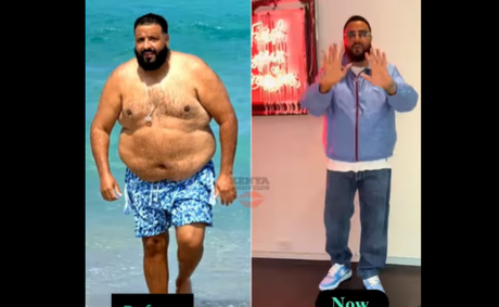 DJ Khaled dropped the weight and has no plans to stop