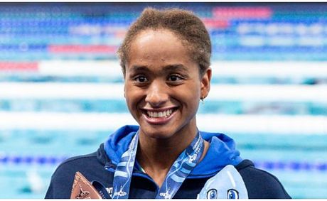 Sara Curtis Sets a World Record and Becomes the First Black Swimmer to Hold an Individual Long-Course World Record