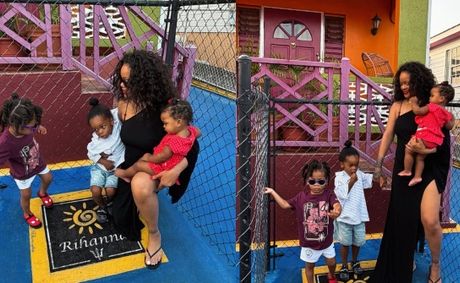 WATCH: Rihanna Visits Childhood Home with All Her 3 Kids for the First Time In Adorable Video