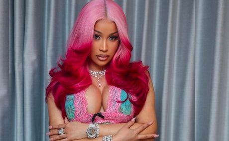 Cardi B’s Team Reportedly Takes Down Post Showing Her Stomach With Copyright Claim (Photo)