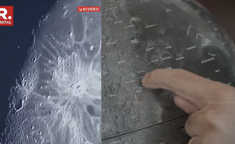 Moon crater from SpaceX crash confirmed at 60 feet wide in NASA images