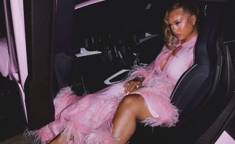 Pretty In Pink: Latto’s Special Fight Night Appearance In Atlanta Delivered Major Glamour