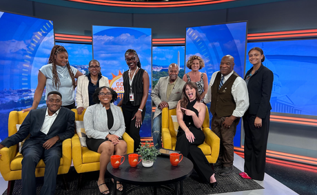MJT-TV Excel Broadcasting Academy airs on ABC Good Morning DC with Roxanne Strouk