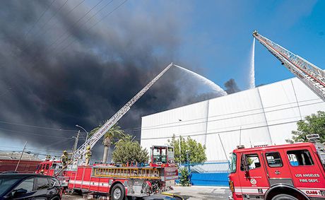 Loans available for businesses hurt by warehouse fire