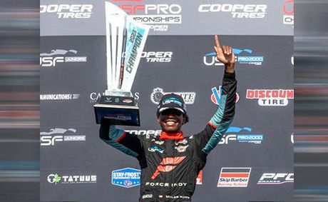 Myles Rowe Is The 1st Black Driver To Win An Indycar Championship