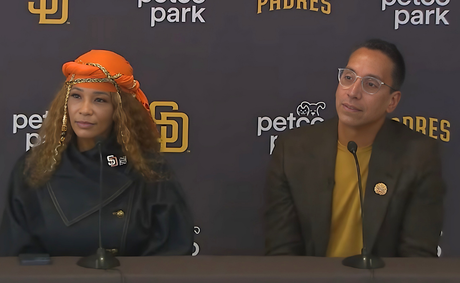 Who is Kwanza Jones and why is she buying the Padres