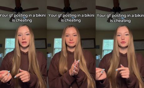 White Woman Says Posting a Bikini Photo Is Cheating by the Same Rule: “She’s Doing It To Cheat”