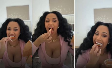 WATCH: Cardi B Just Leaked Chipotle’s New Chili Lime Chips While Eating ‘Secret’ Bowl On Camera