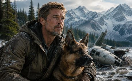 Brad Pitt Says the Dog is the Real Star of ‘Heart of the Beast’ | WATCH