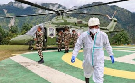 Nepal-Tibet flood death toll tops 1,100 as tens of thousands search for missing
