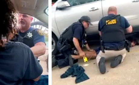 ‘Let Me Get Out!’: Kansas Cops Drag Black Teen from Car and Taser Him for Going 16 MPH Over Speed Limit as His Frightened Sister Records
