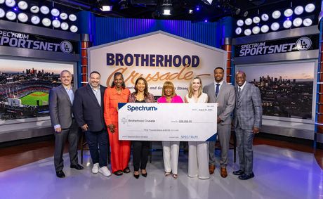 Spectrum Presents $30,000 Grant to Brotherhood Crusade’s Workforce Development Programs
