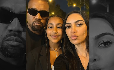 What Kim Kardashian and Kanye West’s body language said at North’s show