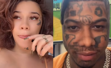 Why Blueface kicked girlfriend Navaeh out the house just after she gave birth