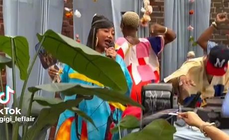 North West goes viral after X post jokingly says she’s “cuttin up” at “MooMoos & Mimoas” event but the woman is actually the comedian, Gigi LeFlair