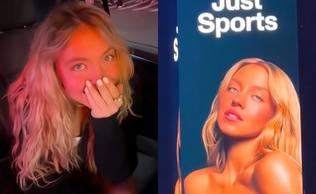 Sydney Sweeney Stunned By Her Own Novig’s Times Square Billboard