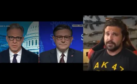 ‘Detestable!’: Mike Johnson Squirms After CNN Host Ambushes Him with Vile Video Clip of Texas GOP Contender, Then Backs Him Anyway