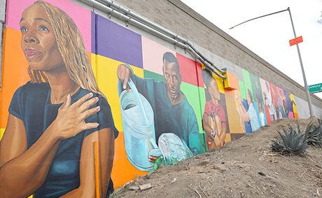 ‘South Central Strong’ mural unveiled along 110