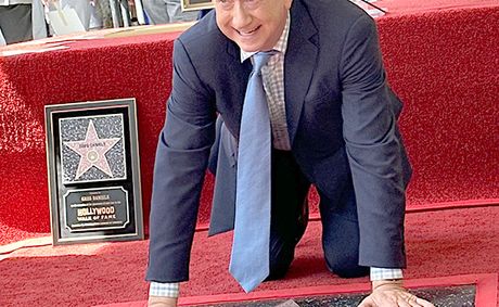 TV show creator Daniels receives star on Walk of Fame