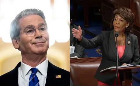 ‘Wipe That Smirk Off His Face’: Maxine Waters Corners Scott Bessent on Live TV, Then Fires Off the 5-Word Line That Ends Him