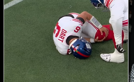 Giants’ Jaxson Dart may be out for the season