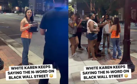 ‘What You Recording For!’: Woman Thinks She Can Boldly Hurl N-Word on Historic Black Wall Street, But Quickly Learns Actions Have Consequences