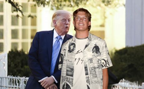 Did Trump Curse New York Giant Jaxson Dart?