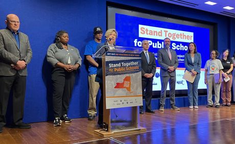 Teachers’ unions press New York Gov. Kathy Hochul to reject federal school choice program