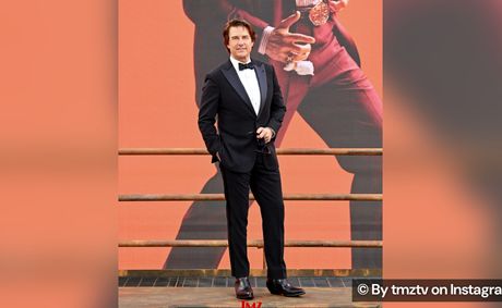 Tom Cruise’s latest red carpet look comes with a surprising shoe choice